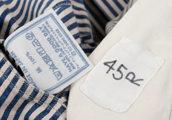 45rpm 45R Cotton Striped Jumper Skirt K-162595_016