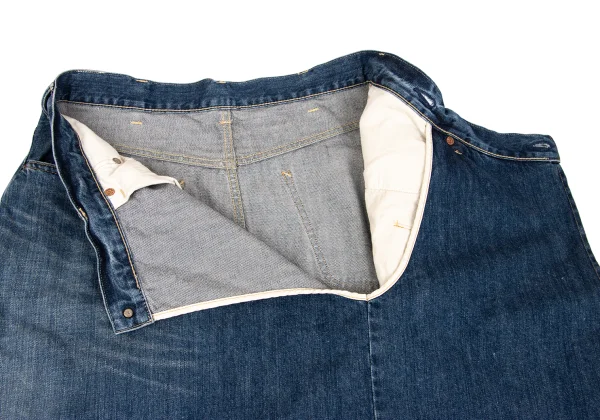 45rpm 45R Cutting Hem Wrap Denim Skirt K-162596_009