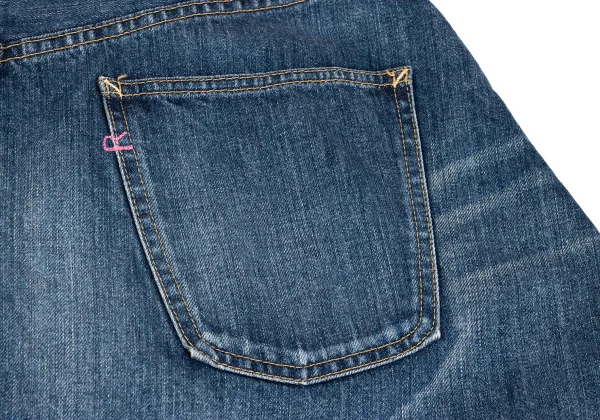 45rpm 45R Cutting Hem Wrap Denim Skirt K-162596_013
