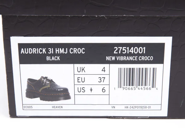 Dr.Martens×HEAVEN BY MARC JACOBS Emboss Leather Shoes K-162597_013