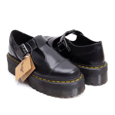 Dr.Martens Platform Leather Mary Jane Shoes