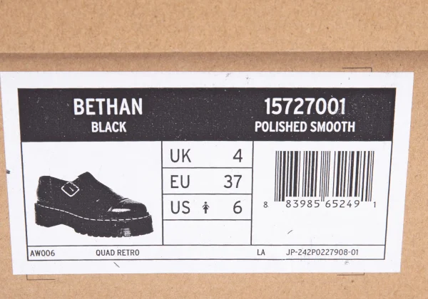 Dr.Martens Platform Leather Mary Jane Shoes K-162598_014