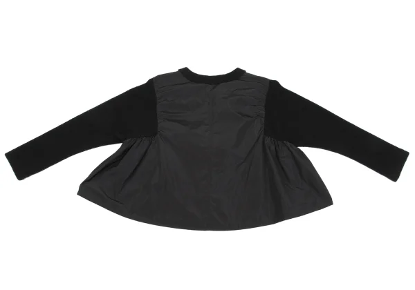 TOKUKO 1er VOL Switching  Round Collar Jacket K-162602_011
