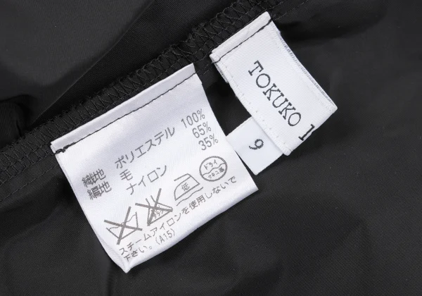 TOKUKO 1er VOL Switching  Round Collar Jacket K-162602_013