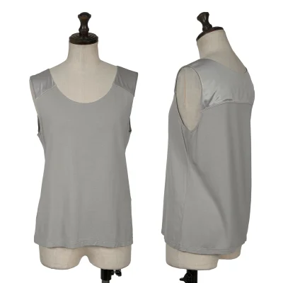 HIROKO KOSHINO Switching Stretch Tank Top