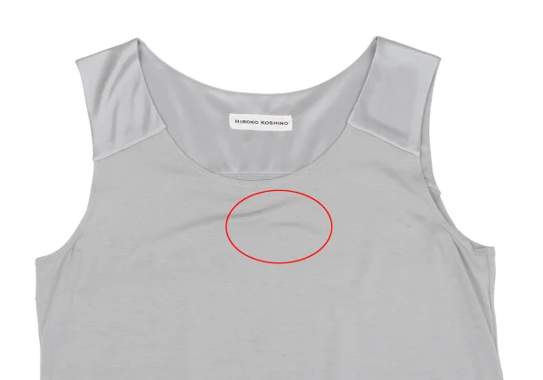 HIROKO KOSHINO Switching Stretch Tank Top K-162603_003