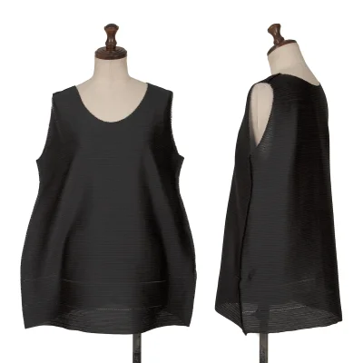 ISSEY MIYAKE me A-POC INSIDE Pleats Flare Sleeveless Top