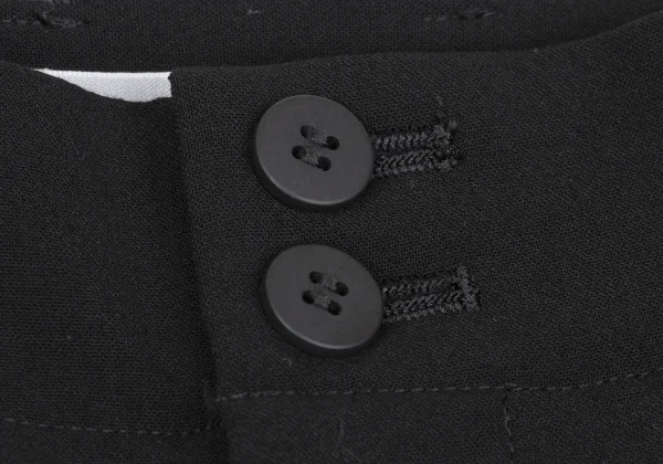 ISSEY MIYAKE Wool Stretch Hem Slit Pants K-162606_004