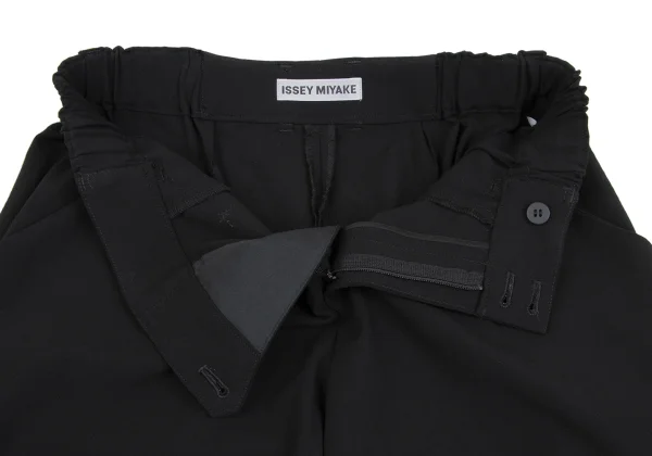 ISSEY MIYAKE Wool Stretch Hem Slit Pants K-162606_006