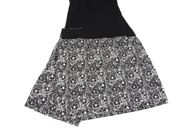 Ground Y Floral Pigment Printed High Neck Sleeveless Dress K-162609_008