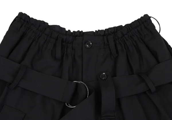 Y's BANG ON! No.104 Wool Belted Dropped Crotch Pants K-162612_003