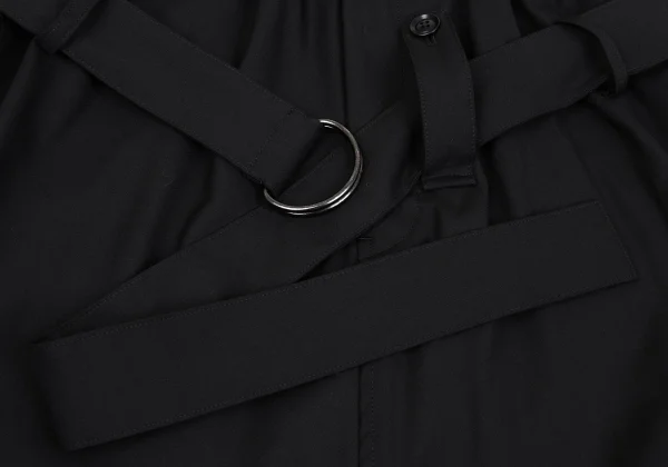 Y's BANG ON! No.104 Wool Belted Dropped Crotch Pants K-162612_005