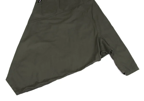 Y's BORN PRODUCT Asymmetrical Cotton Twill Dropped Crotch Pants K-162614_009