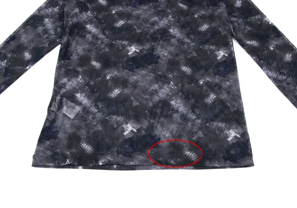 Y's Printed Mesh T-shirt K-162617_006