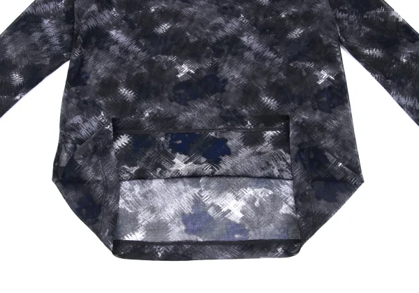 Y's Printed Mesh T-shirt K-162617_008