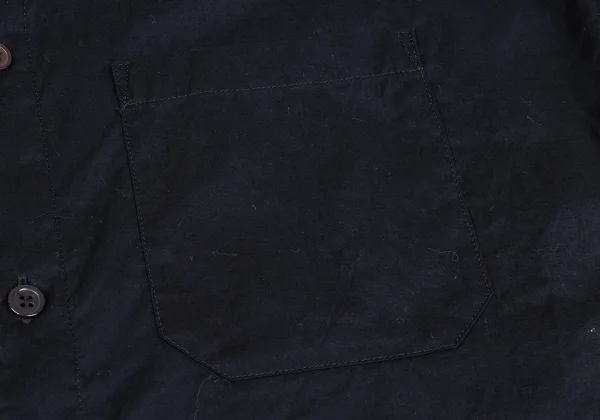 Y's Side Button Asymmetry Short Sleeve Shirt K-162618_006