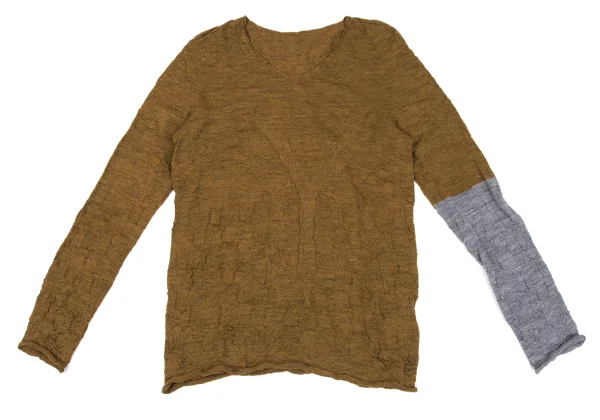 K様 ニット Mベージュ マシュマロブークレー ニットベスト（72-31IM02-205