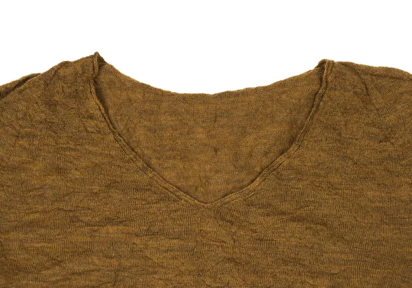 Y's Wool Alphabet Dot Jacquard Washer Knit K-162619_003