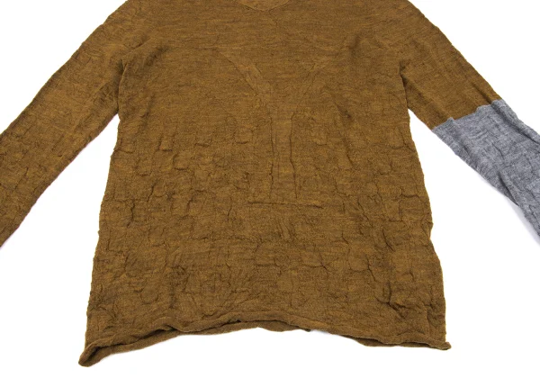 Y's Wool Alphabet Dot Jacquard Washer Knit K-162619_006