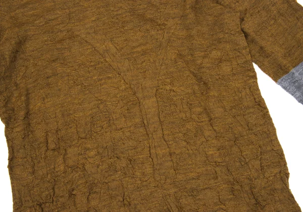 Y's Wool Alphabet Dot Jacquard Washer Knit K-162619_007