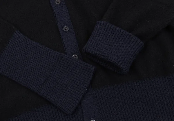 Y's Wool Turtle Neck Knit Cardigan K-162621_009