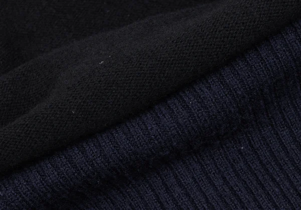 Y's Wool Turtle Neck Knit Cardigan K-162621_014