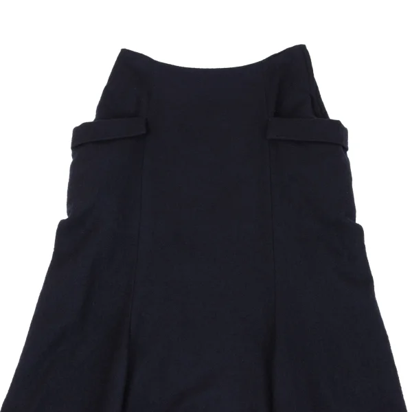 Y's Wool Flap Pocket Dropped Crotch Pants K-162622_003