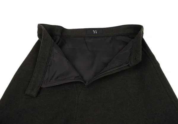 Y's Wool Switching Dropped Crotch Pants K-162623_005