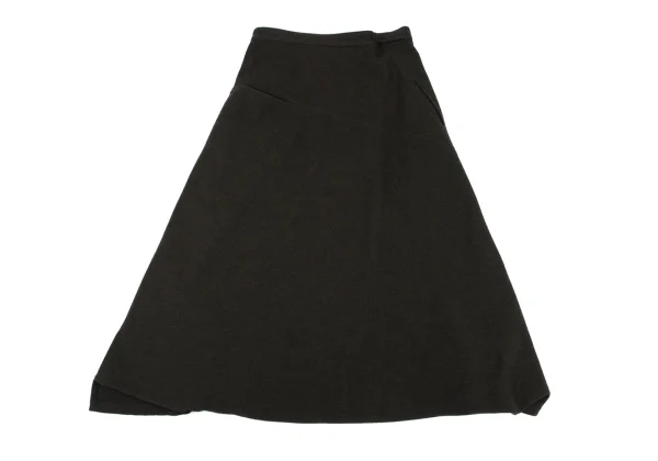 Y's Wool Switching Dropped Crotch Pants K-162623_009