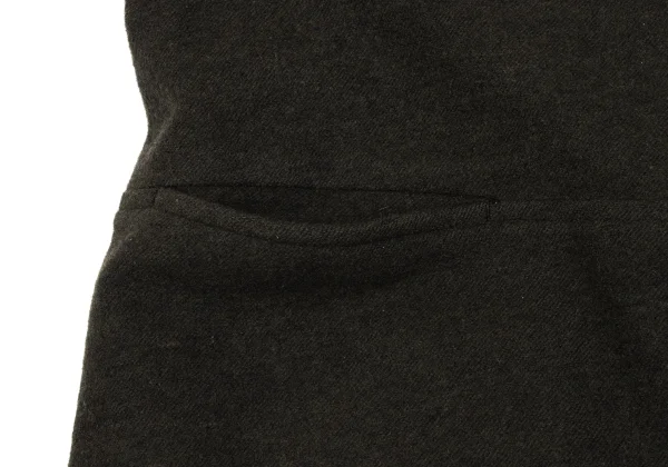 Y's Wool Switching Dropped Crotch Pants K-162623_013