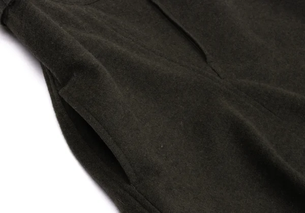 Y's Wool Switching Dropped Crotch Pants K-162623_014