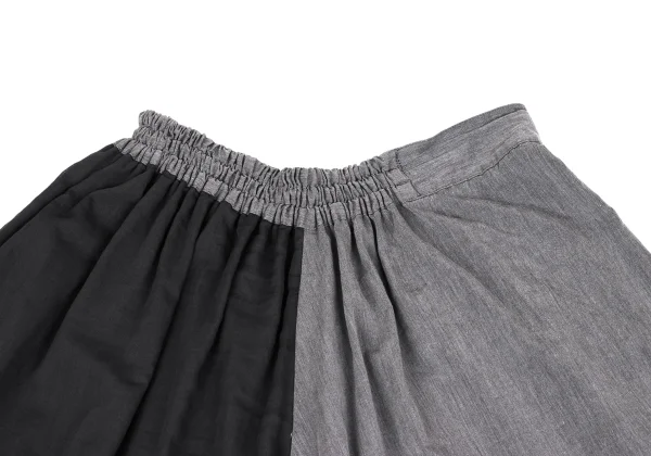 Y's Layered Asymmetry Wide Pants K-162624_003