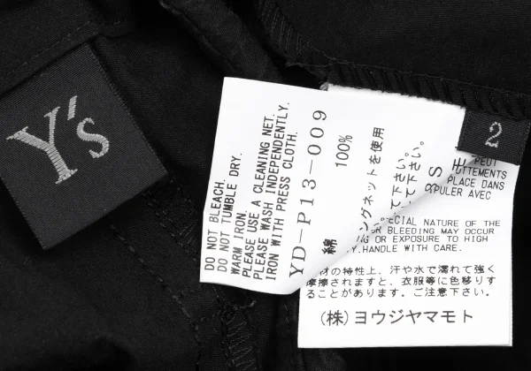 Y's Cotton Cargo Pants K-162625_020