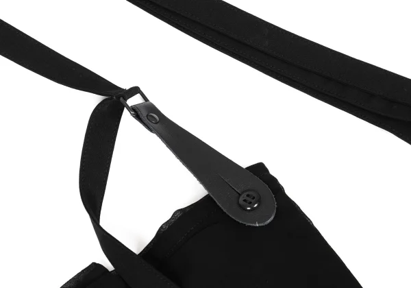 Y's Asymmetry Layered Strap Pants K-162626_006