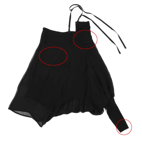 Y's Asymmetry Layered Strap Pants K-162626_012