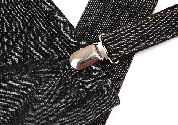 Y's ワイズ 美品 カットアウト サルエルパンツ グレー1 ワイズY's コットンデニム吊りサルエルパンツ グレー1 (K-162627