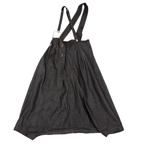 Y's Denim Strap Dropped Crotch Pants K-162627_010