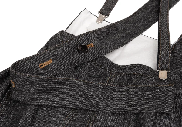 Y's Denim Strap Dropped Crotch Pants K-162627_012