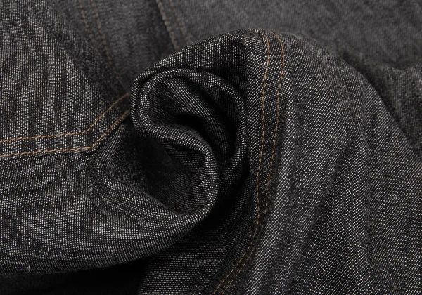 ワイズY's コットンデニム吊りサルエルパンツ グレー1 (K-162627