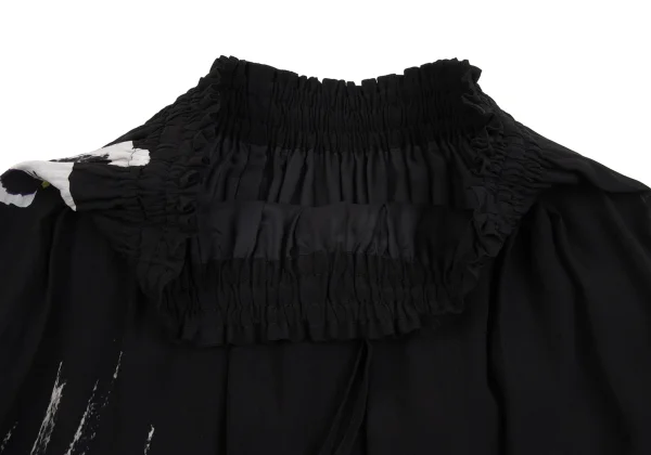 Y's Pansy Printed Skirt K-162629_007