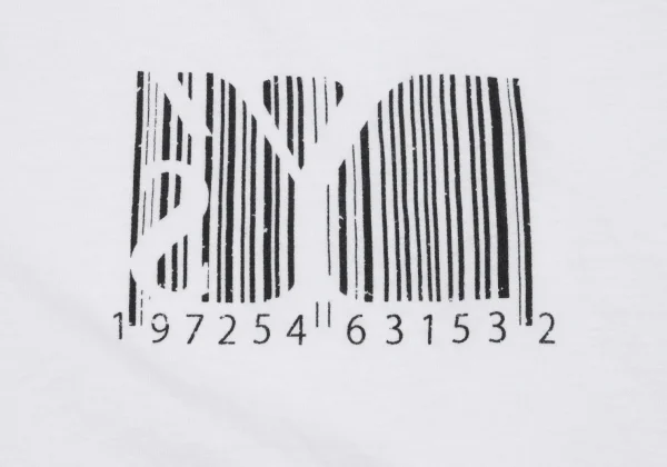 Y's Logo Barcode Print Hem Dress K-162631_008
