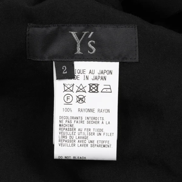 Y's Rayon Side Button Dress K-162634_019