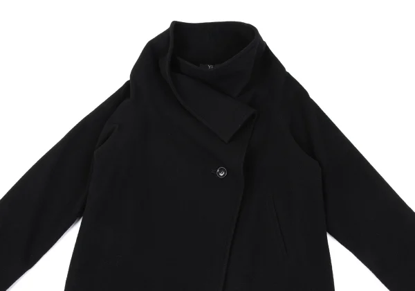 Y's Wool Nylon Half Wrap Jacket K-162638_003