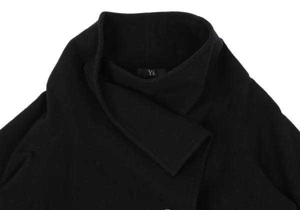 Y's Wool Nylon Half Wrap Jacket K-162638_004