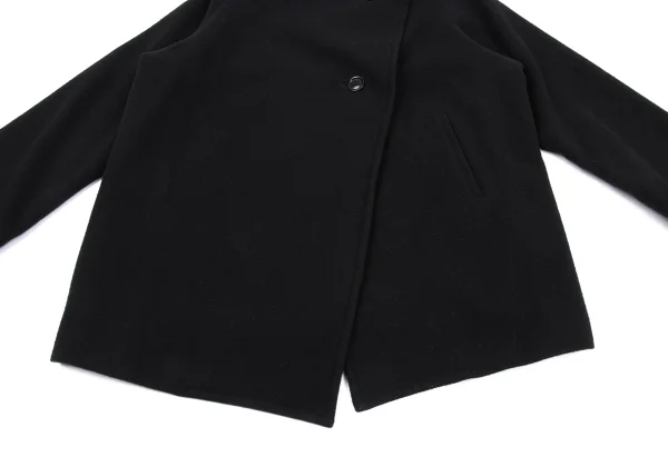 Y's Wool Nylon Half Wrap Jacket K-162638_009