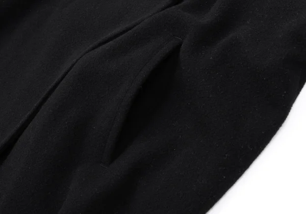 Y's Wool Nylon Half Wrap Jacket K-162638_010