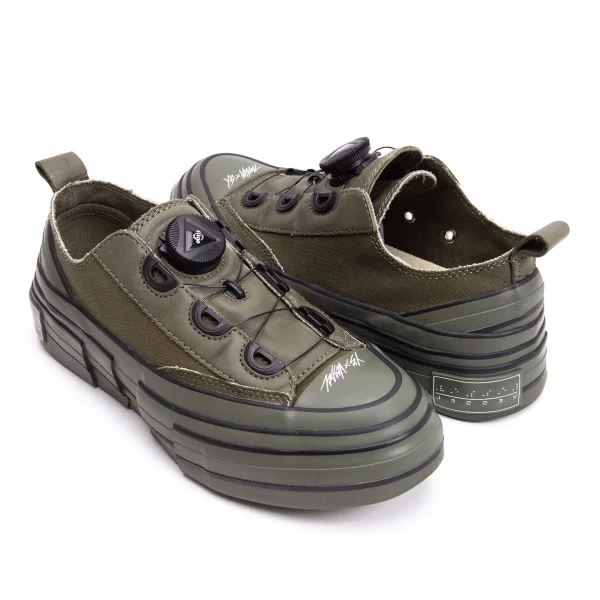 Y's x Vessel Canvas Dial Lace Sneakers Khaki 23(About US 6) K-162641_001