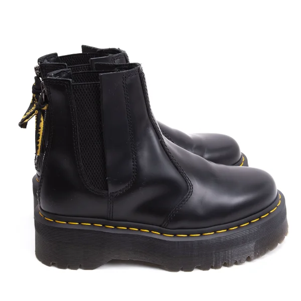 Y's x Dr Martens 2976 QUAD Back Zipper Side-gore Boots K-162642_005