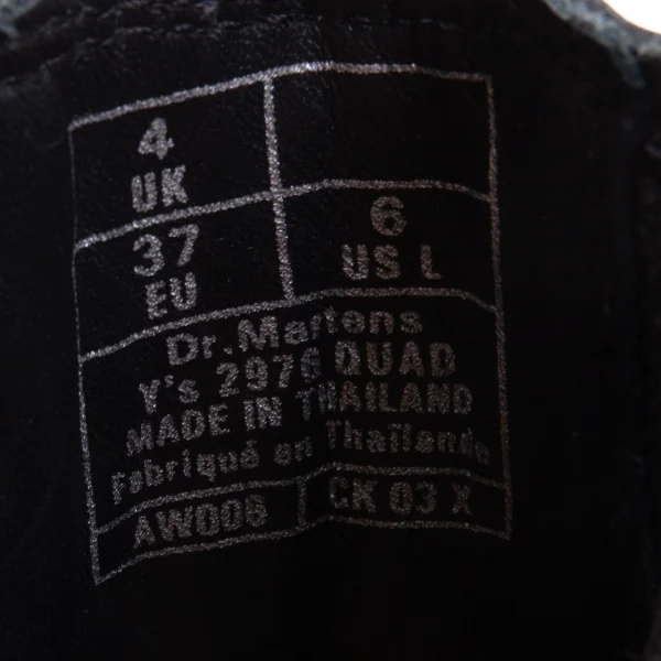 Y's x Dr Martens 2976 QUAD Back Zipper Side-gore Boots K-162642_016
