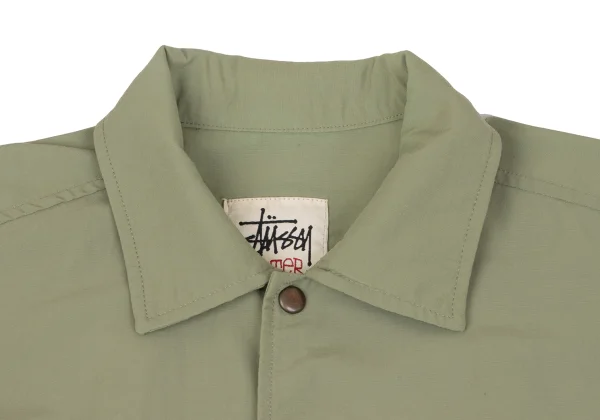 STUSSY Logo Print Nylon Coaching Jacket K-162644_003